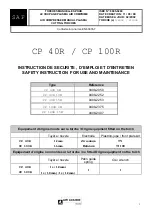 Air Liquide 0408-2050 Safety Instruction For Use And Maintenance preview