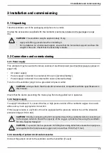 Preview for 19 page of Air Liquide MONNAL T75 User Manual