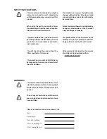 Preview for 2 page of Air Master AML 100 Operator'S Manual