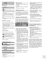 Preview for 17 page of Air-O-Swiss E2441A Instructions For Use Manual