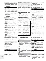 Preview for 46 page of Air-O-Swiss E2441A Instructions For Use Manual