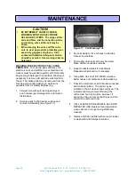 Preview for 10 page of Air Quality Engineering SMOKEMASTER C-12 Owner'S And Service Manual