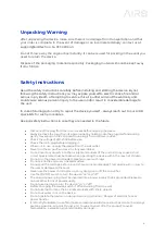 Preview for 4 page of AIR8 1200i PRO Manual