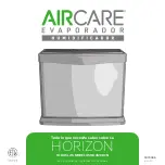 Preview for 17 page of Aircare HORIZON HD3120DCN Manual