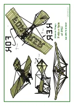 Preview for 8 page of Aircraft in Miniature Limited Historic Wings Fokker Spin 1912 Assembly Instructions Manual