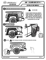 Preview for 22 page of AirDesign SILVERADO 2014 + Installation Manual