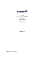 Preview for 92 page of AIREDALE LogiCool InRak Technical Manual