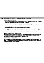 Preview for 38 page of AIRFLO Quick-Silver QSC-75 Operation & Maintenance Manual