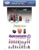 Preview for 10 page of AIRINNOVATIONS IM0036C Instruction Manual And  Warranty Information