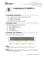 Preview for 7 page of AirLive IP-1000RV2 User Manual