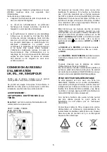 Preview for 5 page of AIRLUX ARCAV20 Instruction Manual