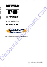 Preview for 1 page of AirMan PDS185S-6E1 Service Manual