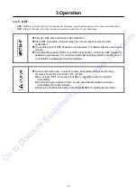 Preview for 22 page of AirMan PDS400S-6E1 Instruction Manual