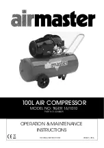 Preview for 1 page of airmaster 2244025 Operation & Maintenance Instructions Manual