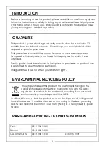 Preview for 2 page of airmaster 2244025 Operation & Maintenance Instructions Manual