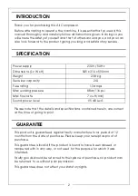 Preview for 2 page of airmaster 2244030 Operation & Maintenance Instructions Manual