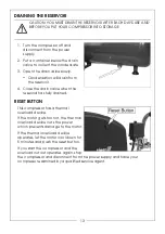 Preview for 13 page of airmaster 2244030 Operation & Maintenance Instructions Manual