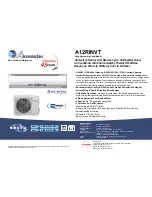 airmaster A12RINVT Specifications preview