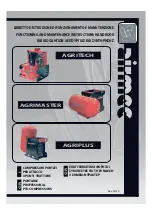 Airmec AGRIMASTER Functioning And Maintenance Instructions Handbook preview