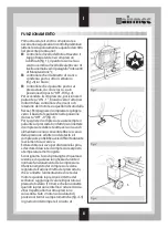 Preview for 8 page of Airmec HOBBY Series Maintenance And Operation Handbook