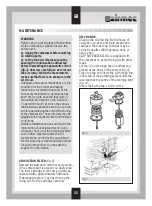 Preview for 25 page of Airmec HOBBY Series Maintenance And Operation Handbook