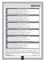 Preview for 60 page of Airmec HOBBY Series Maintenance And Operation Handbook