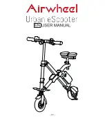 Preview for 3 page of Airwheel Urban e-scooter User Manual