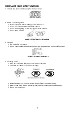 Preview for 9 page of Aiwa ACD325 Instruction Manual