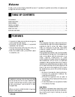 Preview for 2 page of Aiwa ADC-M105 Operating Instructions Manual