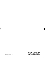 Preview for 12 page of Aiwa ADC-M105 Operating Instructions Manual