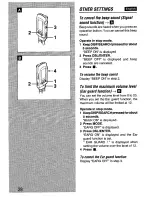 Preview for 28 page of Aiwa AM-HX30 Operating Instructions Manual