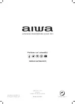 Preview for 48 page of Aiwa BBTC-660DAB User Manual