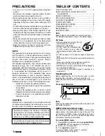 Preview for 2 page of Aiwa CDC-X437 Operating Instructions Manual