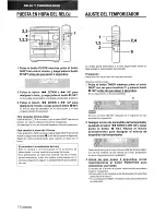 Preview for 44 page of Aiwa CX-NA31 Operating Instructions Manual