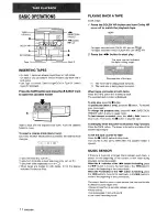 Preview for 12 page of Aiwa CX-NV8000 Operating Instructions Manual