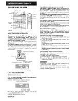 Preview for 58 page of Aiwa CX-NV8000 Operating Instructions Manual