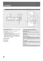 Preview for 22 page of Aiwa HV-BR3000 Operating Instructions Manual