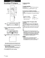 Preview for 18 page of Aiwa HV-FX7000 Operating Instructions Manual