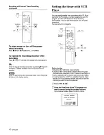 Preview for 20 page of Aiwa HV-FX7000 Operating Instructions Manual