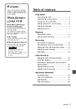 Preview for 5 page of Aiwa HV-GX935Z Operating Instructions Manual