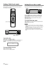 Preview for 26 page of Aiwa HV-GX935Z Operating Instructions Manual