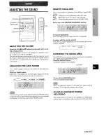 Preview for 7 page of Aiwa LCX-350 Operating Instructions Manual