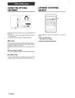 Preview for 18 page of Aiwa LCX-350 Operating Instructions Manual