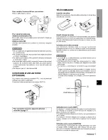 Preview for 45 page of Aiwa LCX-350 Operating Instructions Manual