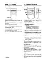 Preview for 46 page of Aiwa LCX-350 Operating Instructions Manual