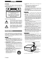 Preview for 2 page of Aiwa LCX-357 Operating Instructions Manual