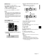 Preview for 11 page of Aiwa LCX-357 Operating Instructions Manual