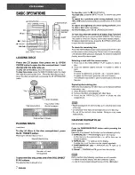 Preview for 8 page of Aiwa NSX-A10 Operating Instructions Manual