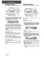 Preview for 12 page of Aiwa NSX-A10 Operating Instructions Manual