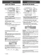 Preview for 20 page of Aiwa NSX-A10 Operating Instructions Manual